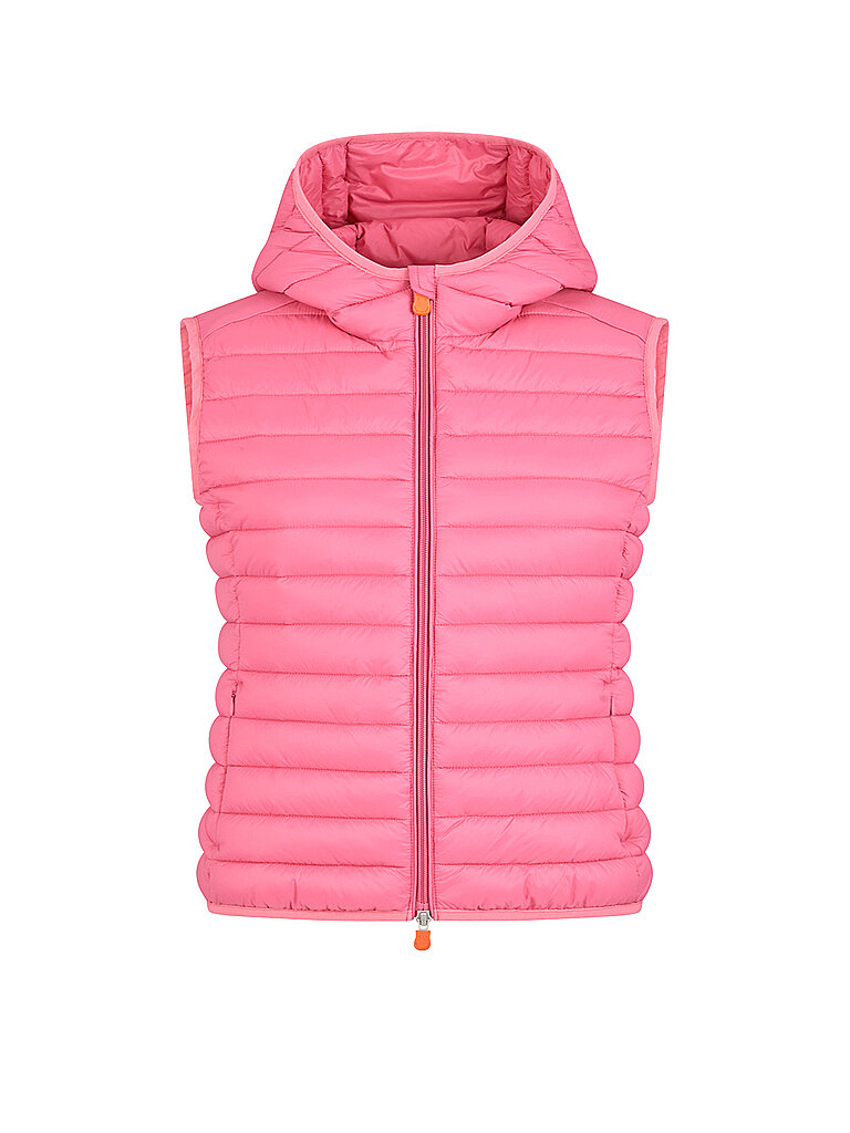 SAVE THE DUCK Leichtsteppgilet Giga Dia pink | XS